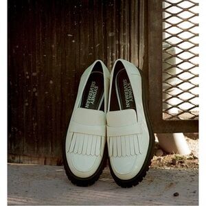 Gianni Bini Cream Loafers